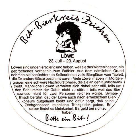 bitburg bit-rp bitburger bierkreis 1b (rund215-lwe-schwarz)